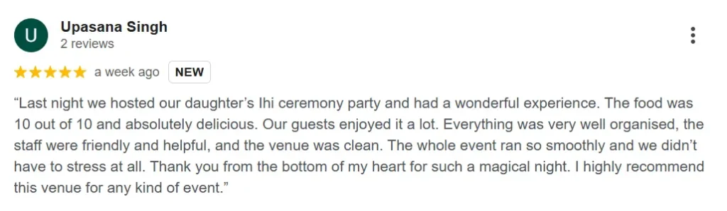 Raato Ghar customer review